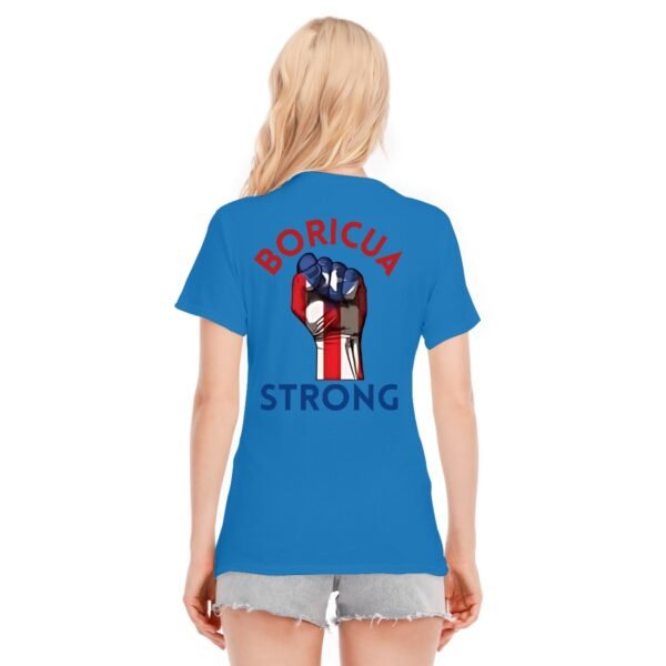 "Boricua Strong" Women's T-Shirt – Wear Your Strength with Pride!