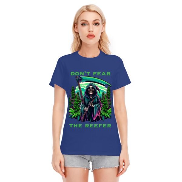 "Don't Fear the Reefer" Women's T-Shirt – Embrace the Chill Vibes!