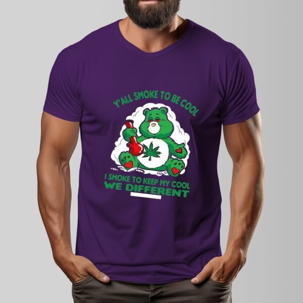 "We Different" Men's T-Shirt – Smoke to Keep Your Cool!