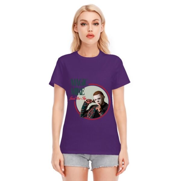 Women's O-neck Short Sleeve T-shirt | 180GSM Cotton (DTF)