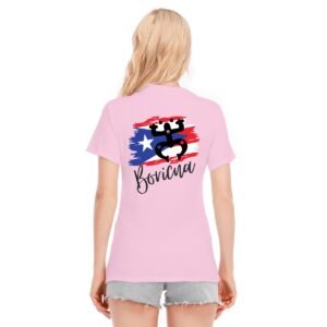 "Boricua" Women's T-Shirt – Celebrate Your Puerto Rican Heritage!