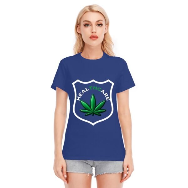 "Healthcare" Women's Dark T-Shirt – Advocate for the Green Way!