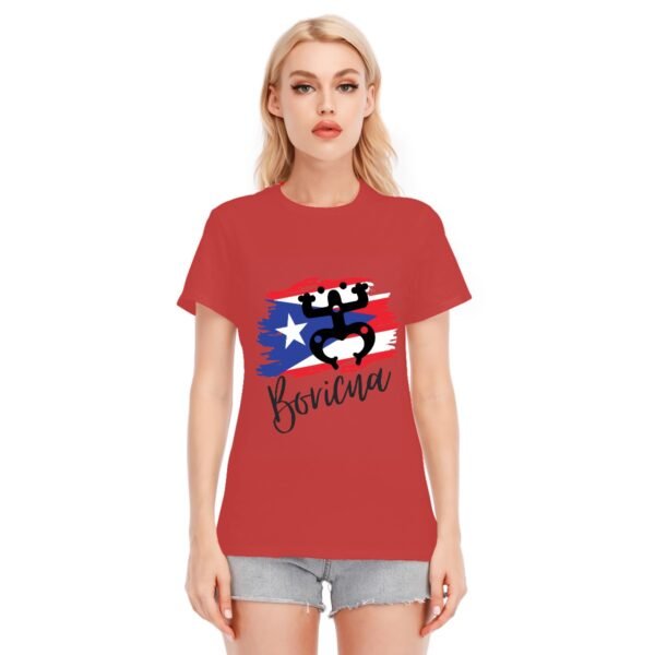 "Boricua" Women's T-Shirt – Celebrate Your Puerto Rican Heritage!