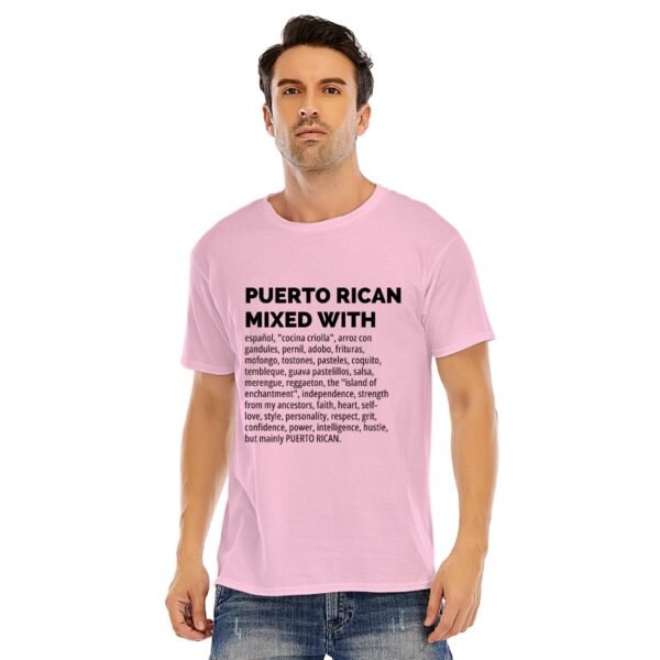 "Puerto Rican Mixed With" Men's T-Shirt – Celebrate Your Roots