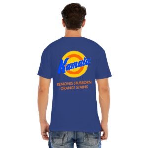 "Kamala Removes Stubborn Orange Stains" Men's T-Shirt – Make a Bold Statement!