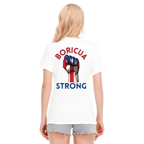 "Boricua Strong" Women's T-Shirt – Wear Your Strength with Pride!