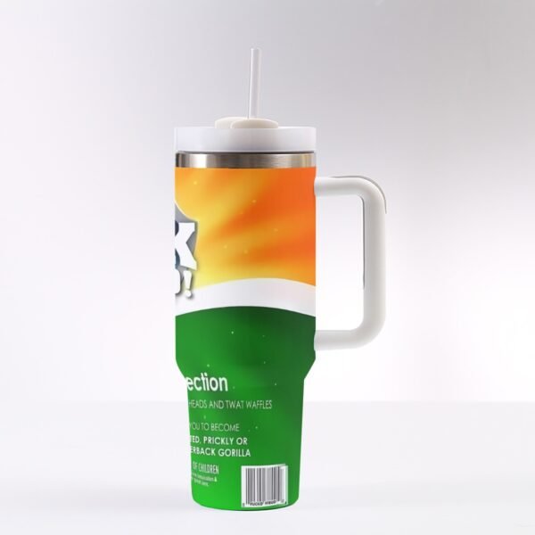 "40 oz ‘F*ck Off Bud’ Stainless Steel Tumbler – Keep Your Drink Hot and Your Vibe Chill!"