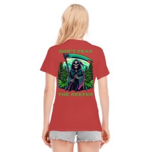 "Don't Fear the Reefer" Women's T-Shirt – Embrace the Chill Vibes!