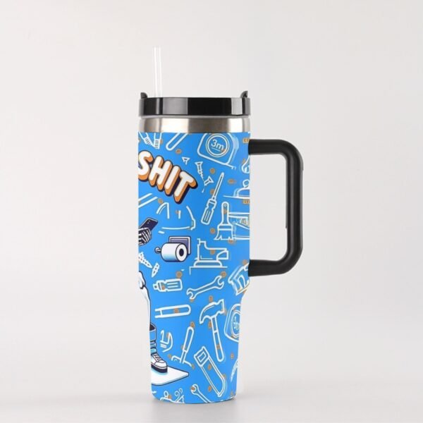40 oz ‘Doing Dad Sh*t’ Stainless Steel Tumbler – For the Dads Who Do It All!
