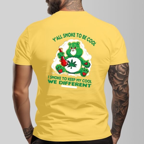 "We Different" Men's T-Shirt – Smoke to Keep Your Cool!