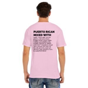 "Puerto Rican Mixed With" Men's T-Shirt – Celebrate Your Roots