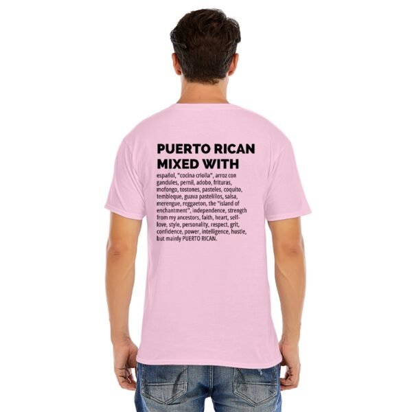 "Puerto Rican Mixed With" Men's T-Shirt – Celebrate Your Roots