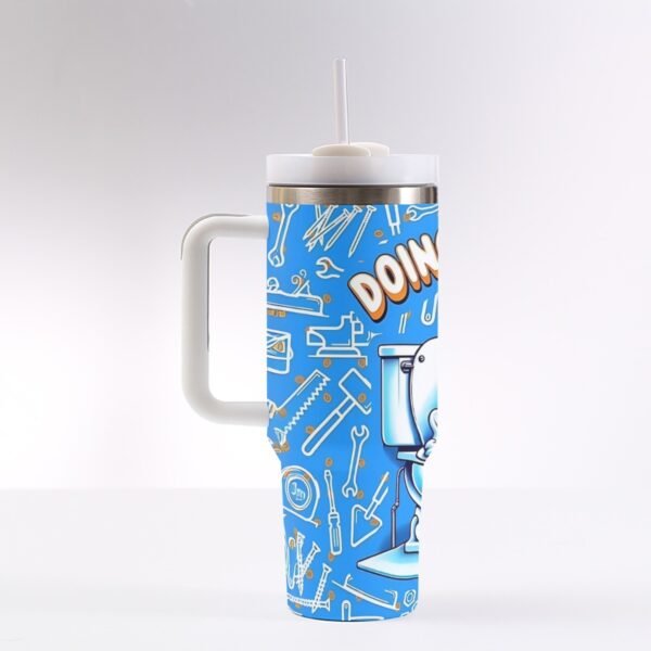 40 oz ‘Doing Dad Sh*t’ Stainless Steel Tumbler – For the Dads Who Do It All!