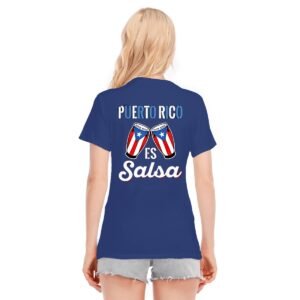 "Puerto Rico es Salsa" Women's T-Shirt – Dance Through Life with Pride!