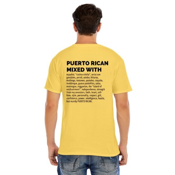 "Puerto Rican Mixed With" Men's T-Shirt – Celebrate Your Roots