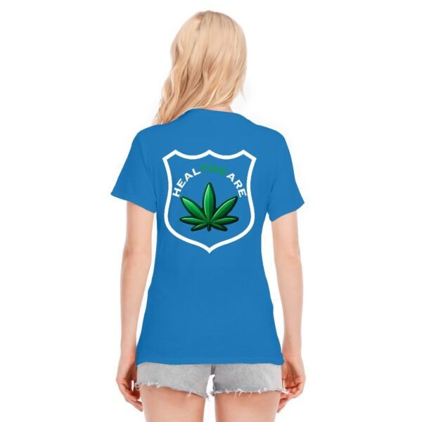 "Healthcare" Women's Dark T-Shirt – Advocate for the Green Way!