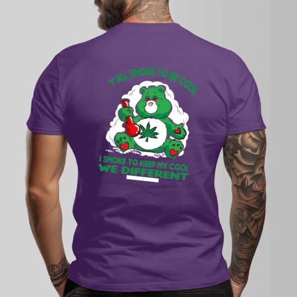 "We Different" Men's T-Shirt – Smoke to Keep Your Cool!