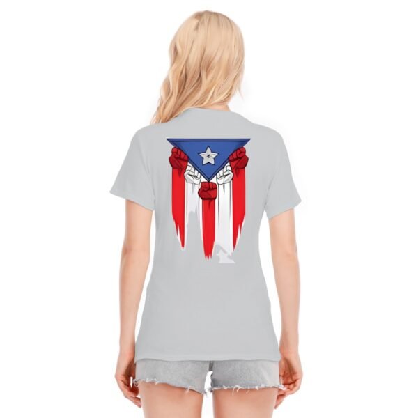 "Puerto Rican Strength" Women's T-Shirt – Boldly Embrace Your Roots!