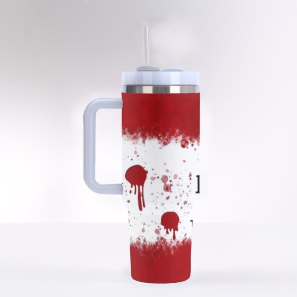 40 oz ‘Shh… I’m Busy Solving TV Crimes’ Stainless Steel Tumbler – The Ultimate Binge-Watcher’s Companion!