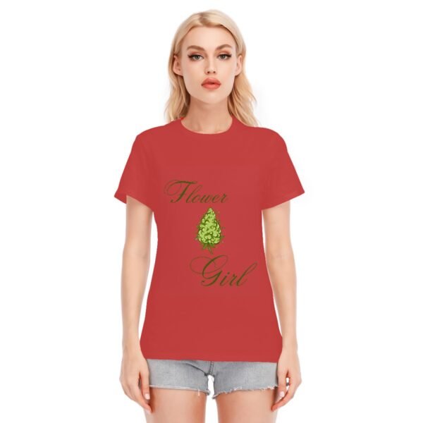 "Flower Girl" Women's T-Shirt – Embrace Your Natural Vibes!
