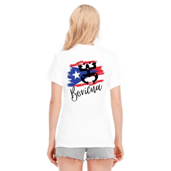 "Boricua" Women's T-Shirt – Celebrate Your Puerto Rican Heritage!