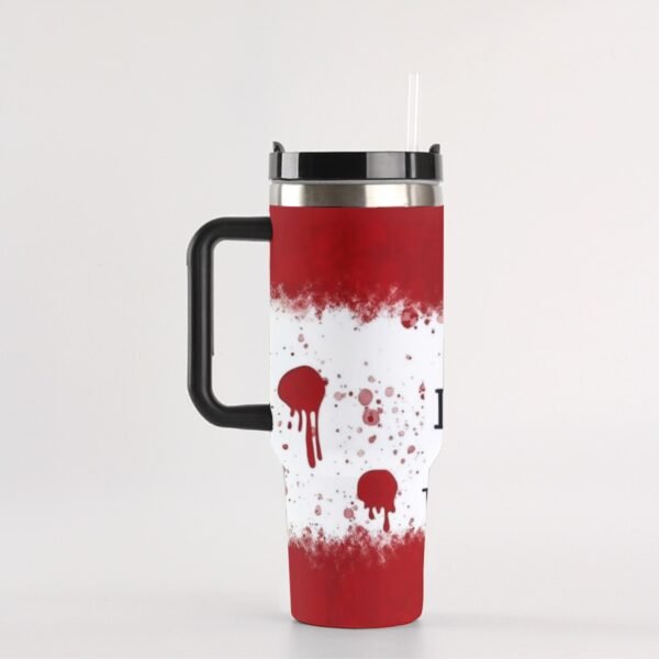 40 oz ‘Shh… I’m Busy Solving TV Crimes’ Stainless Steel Tumbler – The Ultimate Binge-Watcher’s Companion!