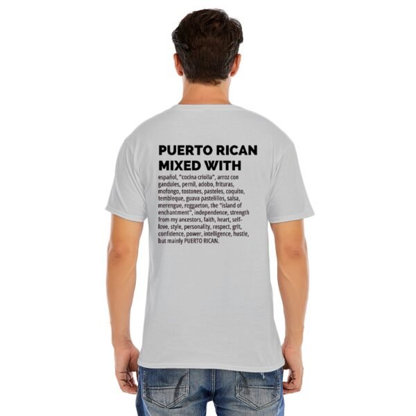 "Puerto Rican Mixed With" Men's T-Shirt – Celebrate Your Roots