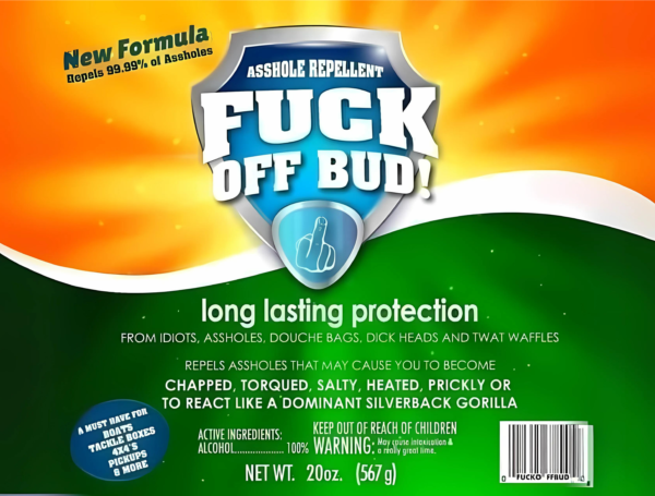 "40 oz ‘F*ck Off Bud’ Stainless Steel Tumbler – Keep Your Drink Hot and Your Vibe Chill!"
