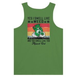 Premium Yes I Smell Like Weed Tank Top