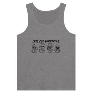 Premium Let's Cut Something Tank Top